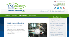 Desktop Screenshot of cleanmyducts.com